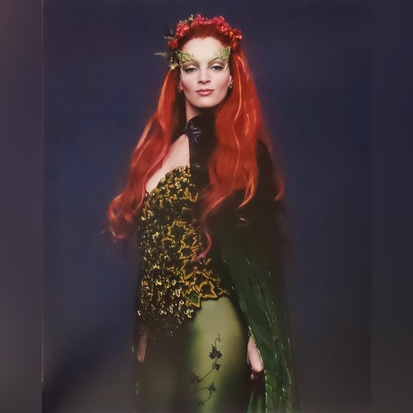 Blonde Red Copper Highlight Lowlight Human Hair Blend Lace Front Heat Safe Wig - Picture 10 of 16